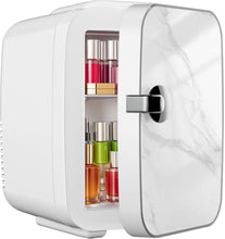 Load image into Gallery viewer, Casabay Mini Refrigerator for Bedroom, Car, Office, Dorm 4L/6 Can Cooler & Warmer Portable Small Compact Fridge for Skincare