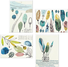 Load image into Gallery viewer, Dreamlify Blank Cards Assortment, Nature Prints (48 Cards with Envelopes)