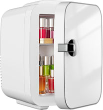 Load image into Gallery viewer, Casabay Mini Refrigerator for Bedroom, Car, Office, Dorm 4L/6 Can Cooler & Warmer Portable Small Compact Fridge for Skincare