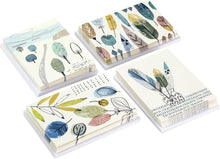 Load image into Gallery viewer, Dreamlify Blank Cards Assortment, Nature Prints (48 Cards with Envelopes)