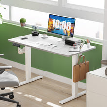 Load image into Gallery viewer, Casabay Electric Height Adjustable Standing Desk, 40"x24" Sit-to-Stand Desk Ergonomic Rising Computer Table for Home Office