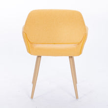 Load image into Gallery viewer, Casabay Dining Chair Mid-Century Side Chair with Upholstered Padded Seats & Wooden Legs for Kitchen Living Dining Room