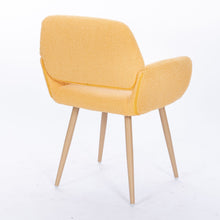 Load image into Gallery viewer, Casabay Dining Chair Mid-Century Side Chair with Upholstered Padded Seats & Wooden Legs for Kitchen Living Dining Room