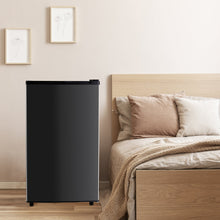 Load image into Gallery viewer, Casabay Mini Fridge with Freezer 3.2 Cu.Ft Compact Dorm Refrigerator for Kitchen, Office, Bedroom, Removable Glass Shelves Adjustable Thermostat Low Noise, 17.5" D x 17.7" W x 31.5" H
