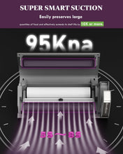 Load image into Gallery viewer, Vacuum Sealer Machine Powerful 95kPa 140W One Hand Operation Food Sealer Built-in Cutter &amp; Countdown Display Double Seal Strip with 2 Bag Rolls, 5PCS Pre-cut Bags, PULSE &amp; Marinate Enabled
