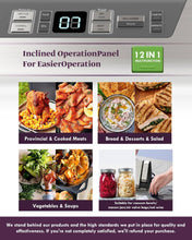 Load image into Gallery viewer, Vacuum Sealer Machine Powerful 95kPa 140W One Hand Operation Food Sealer Built-in Cutter &amp; Countdown Display Double Seal Strip with 2 Bag Rolls, 5PCS Pre-cut Bags, PULSE &amp; Marinate Enabled

