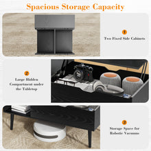 Load image into Gallery viewer, Lift Top Coffee Tables for Living Room, Small Modern Wooden Center Tables with Storage Shelf and Hidden Compartment
