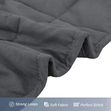Load image into Gallery viewer, Weighted Blanket,Breathable Cotton with Natural Glass Beads
