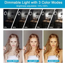 Load image into Gallery viewer, 9 inch Ring Light with Stand and Phone Holder, 50" Tripod with Remote
